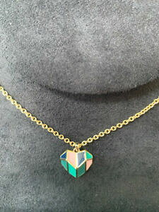 yzWG[EANZT[ xCJ[Cn[gGilbNXfRS[h}`y_gted baker in smalto cuore collana con ciondolo deco oromulti nuovo