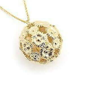 �y���������z�W���G���[�E�A�N�Z�T���[ �r���X�L�i�[�X�e�[�g�����g�f�C�W�[�S�[���h���b�L�l�b�N���X���u�����hbill skinner dichiarazione daisy orb collana placcato oro 18ct rrp �� 75 nuovo di zecca