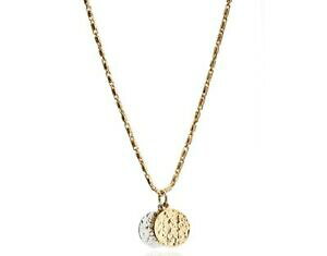 yzWG[EANZT[ VfS[hVo[v[gAeB[NRCy_glbNXnuovo cinderela b gold amp; silver plate antiche monete ciondolo collana 30 rrp  75