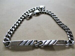 yzWG[EANZT[ Vo[uXbgS[hNVbNW[WObracciale in argento 925 e oro 750? con??maglia classica 12 grammi