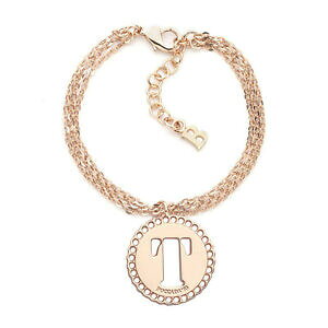 yzWG[EANZT[ }OJbvuYuXbg^[y_gbracciale donna boccadamo mediterranea xbr038t in bronzo con ciondolo lettera t