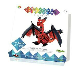 yzWG[EANZT[ NAeBo}ChNAK~hSNGCeBuQ[W[creativamindcreagami drago gioco creativo origami modulare, multicolore, 723