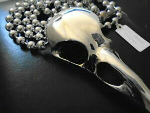 yzWG[EANZT[ \bhVo[NEXJy_gEBbJoCJ[~[g{[`F[lbNXcorvo dargento massiccio con teschio ciondolo 325 wicca biker 29 c