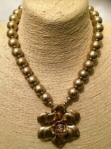 yzWG[EANZT[ rbOrbOXeBbNS[hr[YlbNXy_gda donna dichiarazione big grande rustico oro perlina perline collana con pendente fiore in m