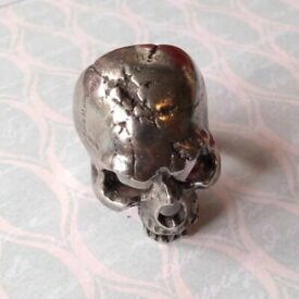 【送料無料】ジュエリー・アクセサリー ゴシックメタルウェアピュータースカルリング alchemy gothic metal wear pewter ruination skull ring uk made r174