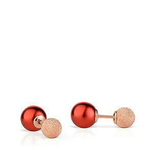 yzWG[EANZT[ x[Obh[{^CO~[gyACObering orecchini a bottone rose rosso 7,5 mm 1 paio orecchino 70339405