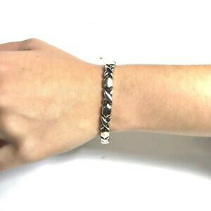 yzWG[EANZT[ AVAuXbgGA[WFg}bVtgXxCancien bracelet en argent massif tres belle maille