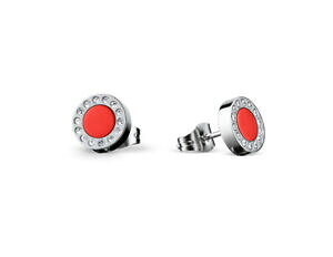 yzWG[EANZT[ x[ObhXeXEh{^CObering donnaorecchini a bottone tondo in acciaio inox rosso 70714905