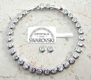 yzWG[EANZT[ ejXuXbgCOZbgS[hzCgYE[}uXbgset bracciale tennis orecchini pl oro 18k bianco uomo donna,braccialetto sw10