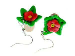 yzWG[EANZT[ CO~juOy_g|bgnhChNX}XX^[fiore orecchini miniblings pendente pianta in vaso stella natale fatto a mano