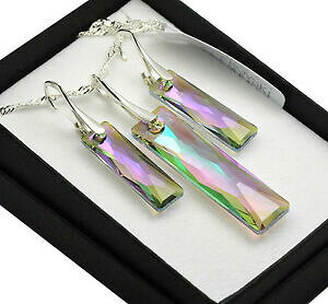 yzWG[EANZT[ XtXL[NX^Vo[p_CXVCNC[oQbgargento 925 realizzati con cristalli swarovski * paradise shine * queen baguette