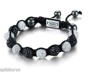 yzWG[EANZT[ VXeXubNzCgOWA[uXbgshimla in acciaio inox lusso nero e bianco bracciale rrp  7500