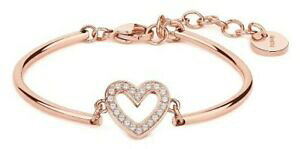 �y���������z�W���G���[�E�A�N�Z�T���[ �u���X�E�F�C�`���N���X�`�[���u���X���b�g���[�n�[�gbracciale brosway chakra acciaio 316l rosato bhk67 cuore