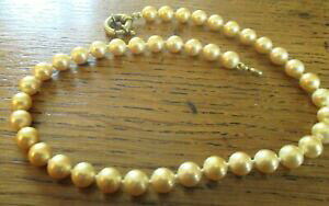 【送料無料】ジュエリー・アクセサリー アンシアンコリアーペルルドマヨルカマヨルカベージュロゼボービジューヴィンテージancien collier perles de mallorca majorque beige rose beau bijou vintage 1583