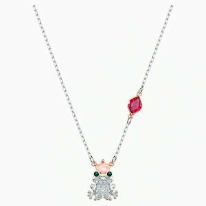 yzWG[EANZT[ XtXL[AEgIuLXlbNX~bNXtBjbVswarovski fuori di questo mondo bacio collana, misto finitura 5456136 nuovo