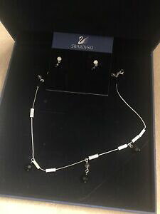 yzWG[EANZT[ XtXL[lbNXCOZbgswarovski collana e orecchini set