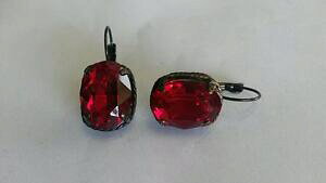 yzWG[EANZT[ A[gEFAfB~gAfBXfUCi[CObhXtXL[NX^art wear dimitriadis designer orecchini * rosso swarovski elements * cristalli