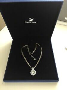 yzWG[EANZT[ IWiXtXL[lbNXNX^Cgcollana con swarovski originali ottime condizioni bellissima luce cristallo azzurro