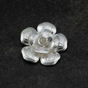 yzWG[EANZT[ ^CqVo[rbOt[y_gthai hill tribe argento grande fiore ciondolo htpf 02