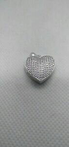 yzWG[EANZT[ pFWRjE{fBP[X??y_gciondolo argento donna cuore ?? portafoto zirconi pave mm 21x20