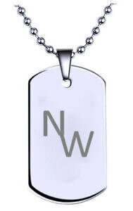 �y���������z�W���G���[�E�A�N�Z�T���[ �J�X�^�����m�O�����e�L�X�gpersonalizzato due lettere monogramma iniziale inciso nome testo militare