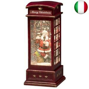yzWG[EANZT[ RXgX~fT^N[XT^N[Xkonstsmide 4363550 led a forma di palla di neve babbo riempita babbo natale