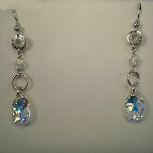 yzWG[EANZT[ Be[WzCgVo[y_gCOOorecchini pendenti vintage argento bianco 925 lunghi 22 x 8 mm 4 gr 3025