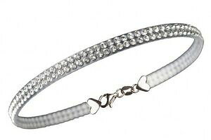 yzWG[EANZT[ uXbg~XVR[Vo[NX^XtXL[ACfAbracciale donna missmiss silicone argento cristalli swarovski idea regalo