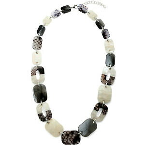 �y���������z�W���G���[�E�A�N�Z�T���[ �A�N�����I�u�����M�����O�W���G���[�l�b�N���Xinsolito graduato grande acrilico oblunghi forme collana lunga bigiotteria