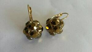 yzWG[EANZT[ A[gEFAfB~gAfBXfUCi[COS[hXtXL[NX^art wear dimitriadis designer orecchini * multiple oro swarovski elements * cr