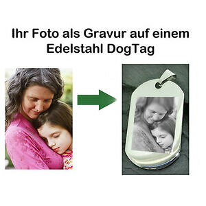 �y���������z�W���G���[�E�A�N�Z�T���[ �e�L�X�g�X�e�����X�^�Oin acciaio inox dogtag id tag foto incisione dal proprio foto amp; testo come regalo foto