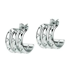 yzWG[EANZT[ [gCOCOX`[WRj{bRorecchini morellato insieme donna sakm79 earrings acciaio zirconi boccole