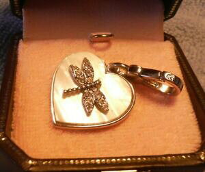 yzWG[EANZT[ W[V[N`[n[guAgg{uXbg`[?Ajuicy couture madreperla cuore e brillanti dragonfly braccialetto fascino ? rara