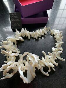 yzWG[EANZT[ zCg|vVNlbNXcollana ghiacciolo bianco