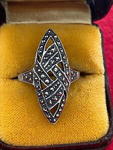 yzWG[EANZT[ AVGkW[{[O}L[YAAW|C\lancienne jolie bague marquise en argent poinconnee