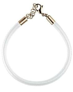 yzWG[EANZT[ x[OuXbgtH[`[zCgU[S[hXeXX`[bering bracciale per charms pelle bianco acciaio inox dorato 611852x6