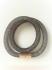 yzWG[EANZT[ XtXL[X^[_XguEuXbgswarovski stardust bracciale marrone 5119505 nuovo