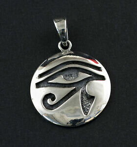 yzWG[EANZT[ zXEWbgACy_gGWvgoVo[ciondolo occhio di horus udjat egitto antico o 28mm argento 925 5g w2 26284