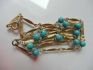 �y���������z�W���G���[�E�A�N�Z�T���[ �`�F�[���^�[�R�C�Y�_�u���^�[�R�C�Y�l�b�N���Xbella, vecchia catena __ double con turchese __ turchesesfere __ collana __ 60cm