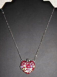 yzWG[EANZT[ GgjJRA[_CAN[AxbNEW[fRt[gXIWietnika collier medaillon en coeur avec une jolie deco florale tres origi