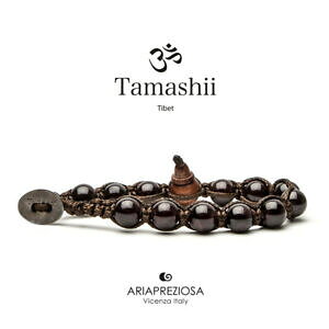 �y���������z�W���G���[�E�A�N�Z�T���[ �u���X���b�g�`�x�b�g�K�[�l�b�gtamashii bracciale tibet monaci buddhisti granato garnet bhs900126