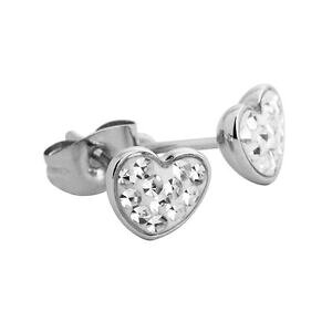 yzWG[EANZT[ mNI[{^CONX^WGbgmmelano cuore orecchini a bottone fe15ss cristallo juliette melano festa della mamma friends