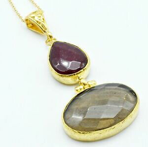 yzWG[EANZT[ ACXX[L[NH[cAK^S[hbLlbNXvVXV[haylas smoky quartz, agata collana placcato oro 21ct semi preziosi gemstoneh