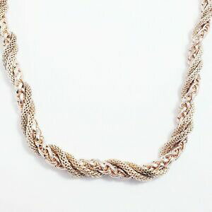 yzWG[EANZT[ NVbNC`bVOmcCXgRe|[S[hg[lbNXclassic 2018cm mesh amp; grano twist collana gold tone estensore contemporanea