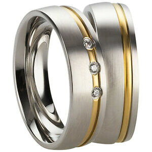 yzWG[EANZT[ XeXVo[S[hdi fidanzamento fedi fedi nuziali fedine anelli in acciaio inox argento oro