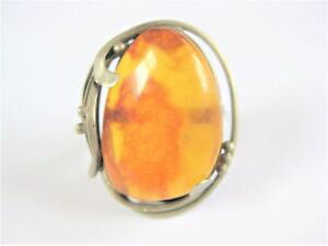 �y���������z�W���G���[�E�A�N�Z�T���[ �����Oantico anello con ambra, 15,25 g
