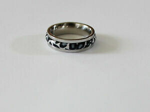 �y���������z�W���G���[�E�A�N�Z�T���[ �}�C�A�~�z���C�g���I�p�[�h�X�e�����X�X�`�[�����f�B�[�X�����O�u���b�N�z���C�g�q���E�p�^�[��miami white anello da donna leopard in acciaio inox motivo leopard