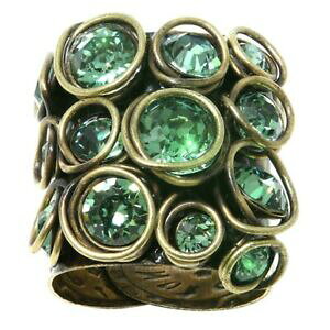 �y���������z�W���G���[�E�A�N�Z�T���[ �R���v���b�g�����O�X�p�[�N���c�C�X�g�O���[���G���j�ekonplott anello sparkle twist verde erinite