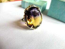 【送料無料】ジュエリー・アクセサリー ボーグプレシエウズアメトリンアルジャンマスフィフbague precieuse ametrine 23 x 19 x 7 mmreglableargent massif