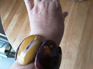 yzWG[EANZT[ t@rXBe[WAK^uXbgfavoloso enorme vintage agata braccialetto 2178g l k